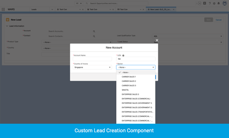 Custom-Lead-Creation-Component